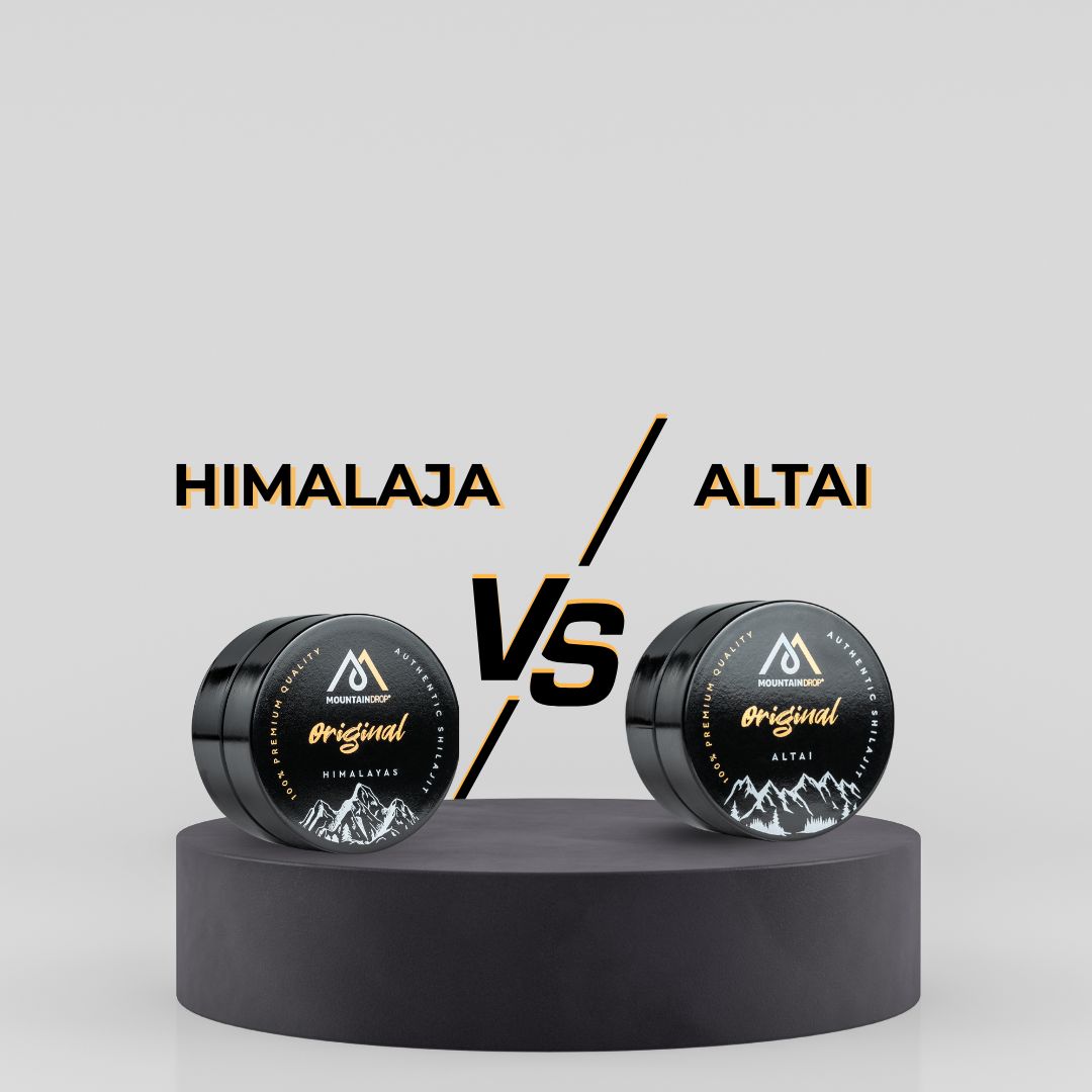Altai vs Himalajan Shilajit – mikä on paras Shilajit ja mitä eroa niillä on?