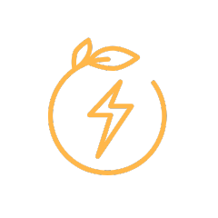 Ikoni energiatasojen noususta. Mountaindrop Genius tukee energiatasoja sen tehokkaiden ainesosien avulla.