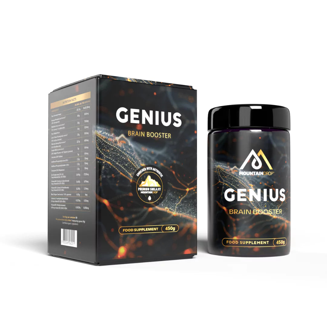 Mountaindrop® Genius | Luonnollinen Aivoboosteri