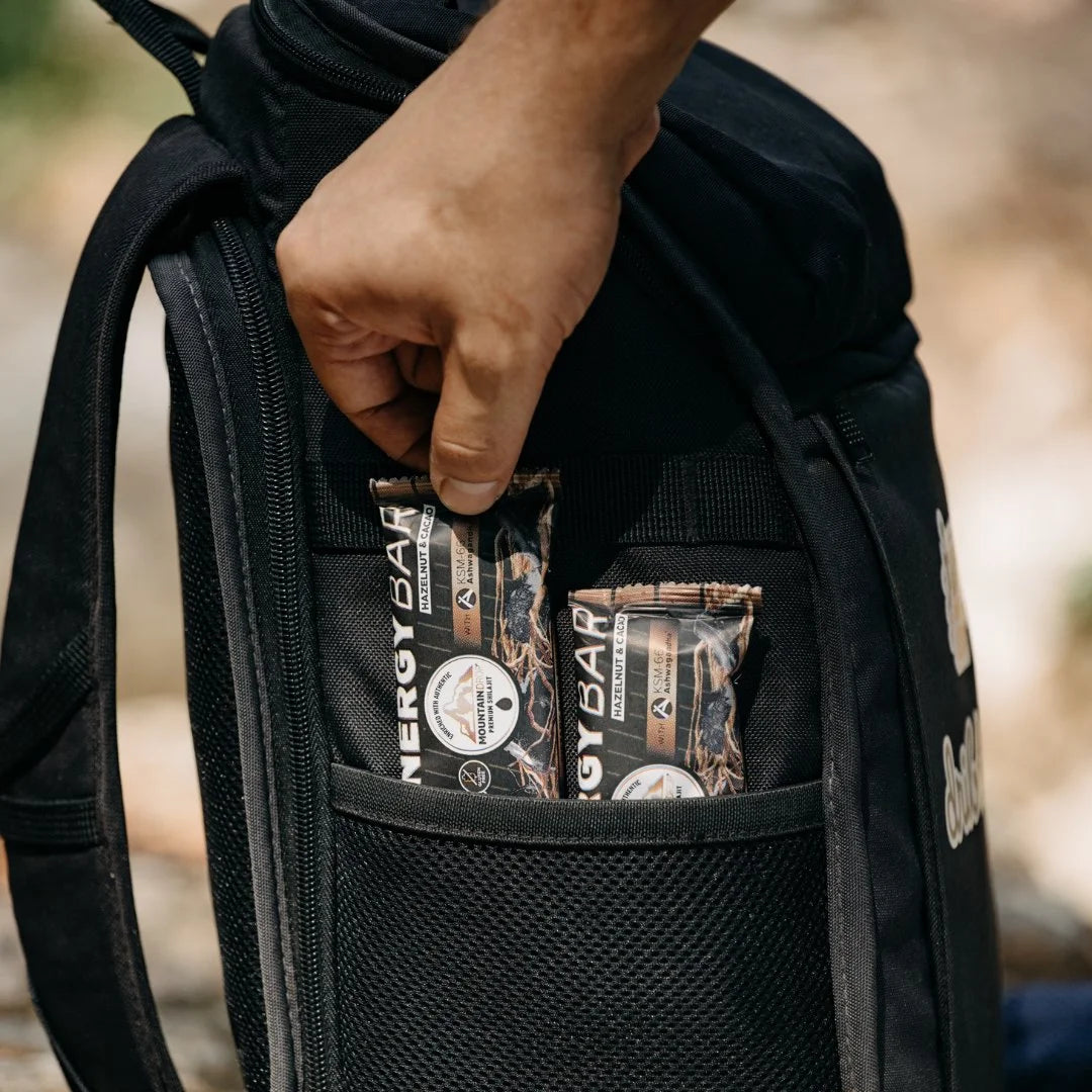 Mountaindrop Energiapatukka helposti mukaan – täydellinen eväs retkelle tai salille.