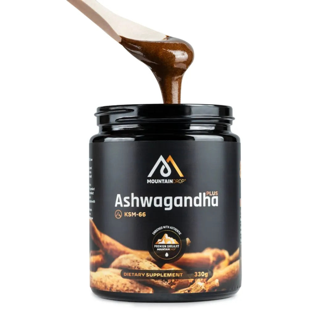 Mountaindrop® Ashwagandha Plus 330g | Rauhaa ja Voimaa Luonnosta