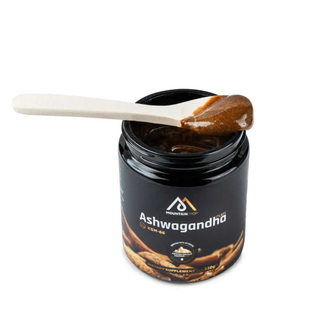 Mountaindrop® Ashwagandha Plus 330g | Rauhaa ja Voimaa Luonnosta