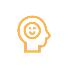 Ikoni mielialasta. Genius tukee positiivista mielialaa ja tasapainottaa kehoa.