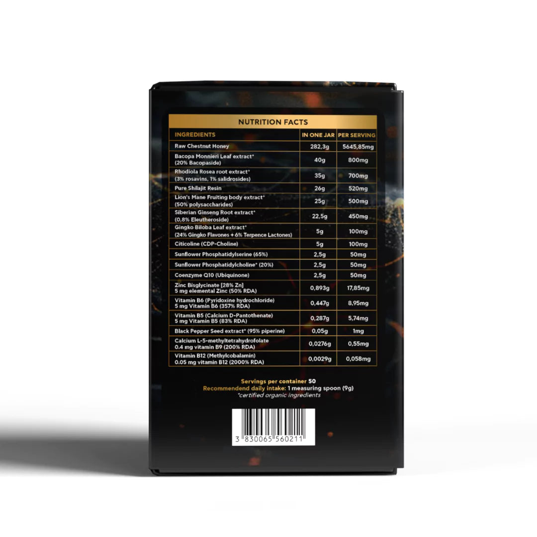 Mountaindrop® Genius | Luonnollinen Aivoboosteri