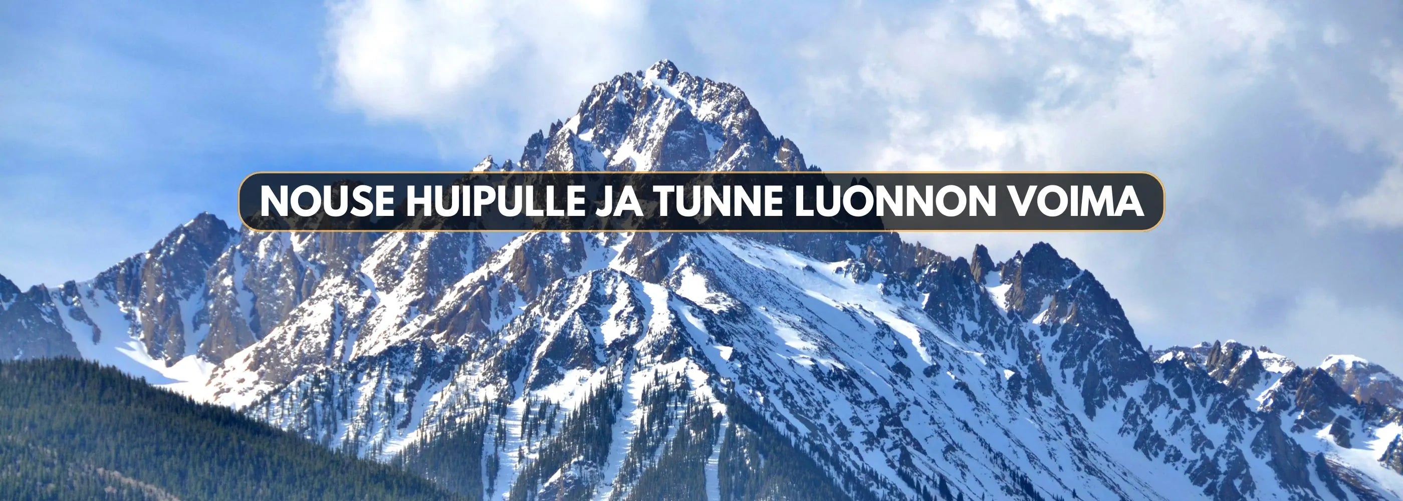 Mountaindrop tuo luonnollisia, tehokkaita ja laadukkaita lisäravinteita kaikkien saataville