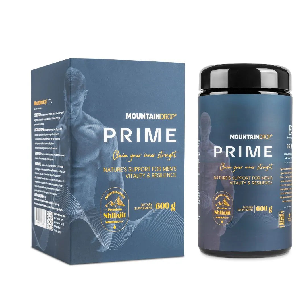 Mountaindrop® Prime 600g | Kansainvälisesti Palkittu Testoboosteri