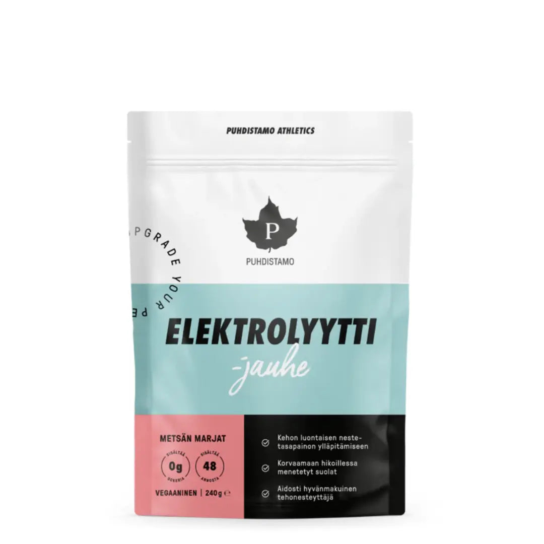 Puhdistamo Elektrolyyttijauhe Metsän marjat - 240 g